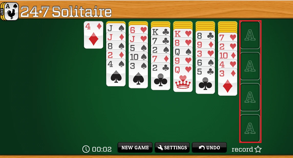 3 card klondike solitaire 247