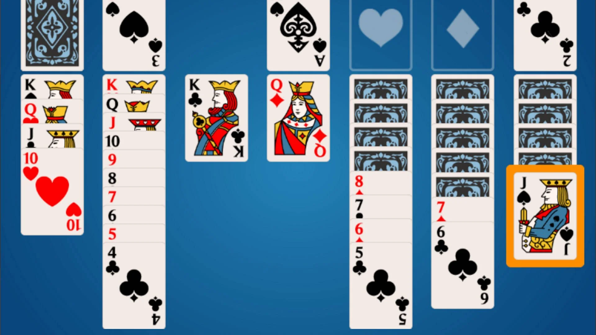Solitaire doodle